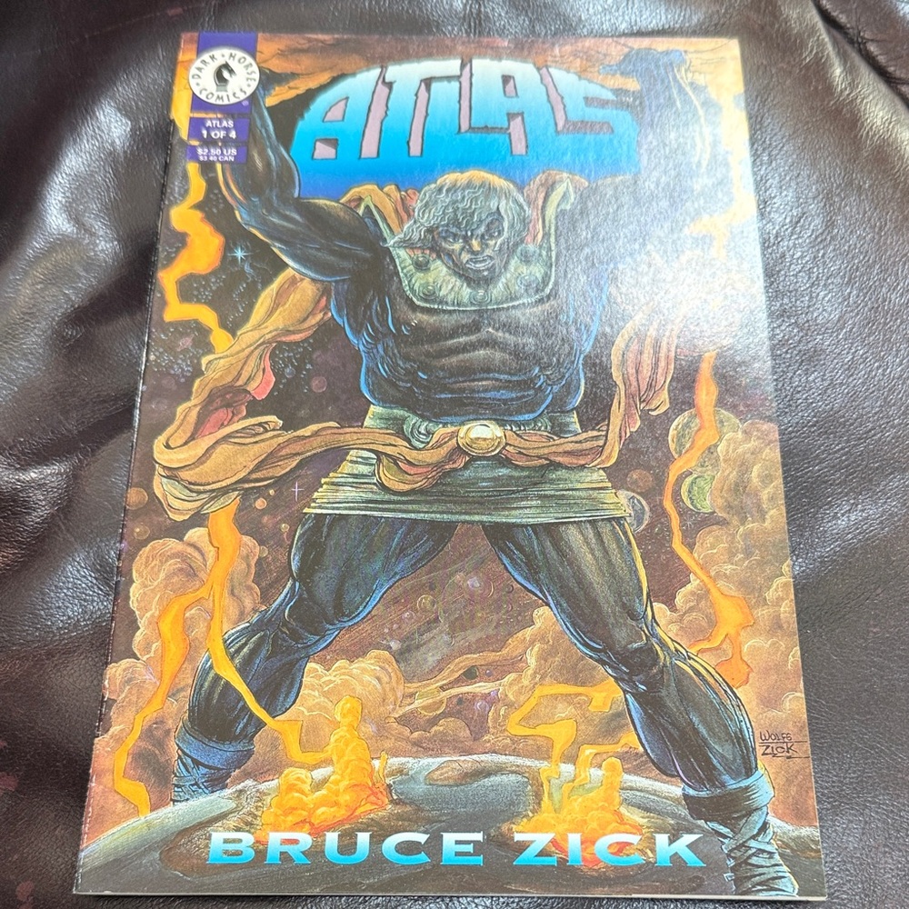 Atlas Comic Book by Bruce Zick - 1 of 4, 1994